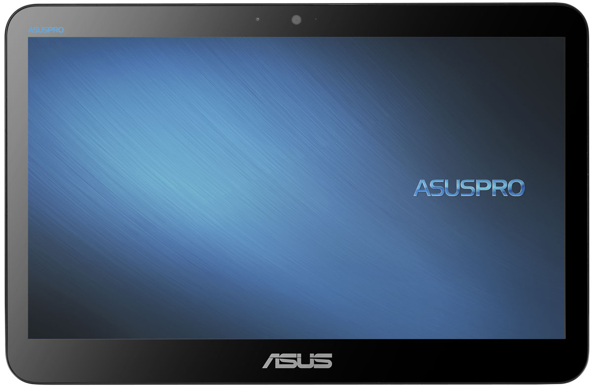 ASUS PRO A4110-BD222M, Black моноблокA4110-BD222M ASUS PRO A4110-BD222M, Black моноблокA4110-BD222MASUS PRO A4110 – это моноблочный компьютер с мультисенсорным экраном размера 15,6 дюйма. Благодаря наличию множества интерфейсов, включая COM, USB 3.0, VGA и HDMI, к нему можно подключить самые разные периферийные устройства, а безвентиляторная система охлаждения делает его бесшумным в работе.В аппаратную конфигурацию данного компьютера входит процессор Intel Celeron J3160 с графическим ядром Intel HD Graphics и оперативная память 4 ГБ DDR3L. Современные компоненты обеспечивают хорошую скорость работы различных приложений и высокую энергоэффективность.Модель A4110 оснащена 15,6-дюймовым экраном с емкостным мультисенсорным интерфейсом, которому можно найти массу применений, от POS-аппаратов до образовательных систем.Точные характеристики зависят от модификации.Моноблок сертифицирован EAC и имеет русифицированную клавиатуру и Руководство пользователя.