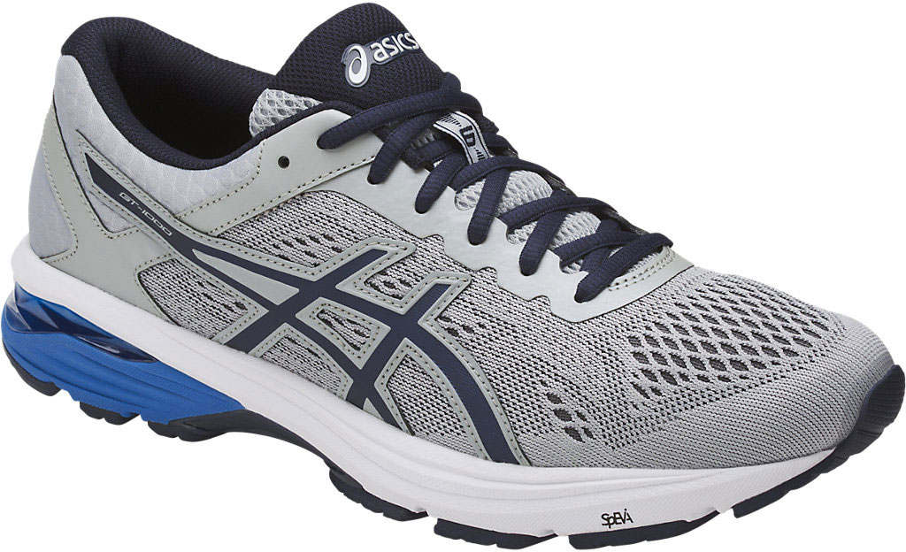 Кроссовки мужские Asics Gt-1000 6, цвет: серый. T7A4N-9658. Размер 10 (42,5)T7A4N-9658 Кроссовки мужские Asics Gt-1000 6, цвет: серый. T7A4N-9658. Размер 10 (42,5)T7A4N-9658Легкие беговые кроссовки Asics Gt-1000 6 обеспечивает стабильность, используя систему поддержки Duomax и стабилизирующую технологию Trusstic, а гелевая вставка в зоне пятки обеспечивает идеальную амортизацию стопы. Верх кроссовок выполнен из специальной дышащей сетки, которая обеспечивает оптимальный микроклимат внутри обуви. Промежуточная подошва из EVA и вставки Asics Gel в пяточной области обеспечивают превосходную поддержку и предохраняют ноги от усталости. В модели предусмотрена съемная стелька из EVA для простоты ухода и дополнительной амортизации. Светоотражающие элементы 3M Reflective обеспечат безопасность в темное время суток.