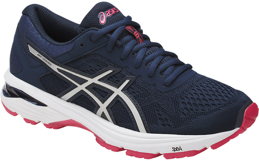 Кроссовки женские Asics Gt-1000 6, цвет: темно-синий. T7A9N-5093. Размер 6H (36)T7A9N-5093 Кроссовки женские Asics Gt-1000 6, цвет: темно-синий. T7A9N-5093. Размер 6H (36)T7A9N-5093Легкие беговые кроссовки Asics Gt-1000 6 GTX обеспечивает стабильность, используя систему поддержки Duomax и стабилизирующую технологию Trusstic, а гелевая вставка в зоне пятки обеспечивает идеальную амортизацию стопы. Верх кроссовок выполнен из специальной дышащей сетки, которая обеспечивает оптимальный микроклимат внутри обуви. Промежуточная подошва из EVA и вставки Asics Gel в пяточной области обеспечивают превосходную поддержку и предохраняют ноги от усталости. В модели предусмотрена съемная стелька из EVA для простоты ухода и дополнительной амортизации. Светоотражающие элементы 3M Reflective обеспечат безопасность в темное время суток.
