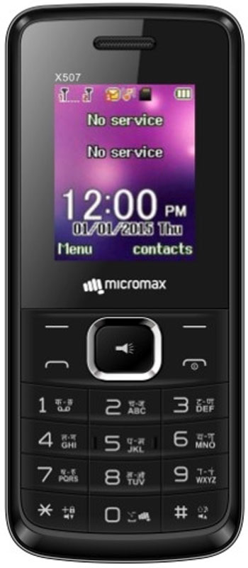 Micromax X507, BlackT028358 Micromax X507, BlackT028358Micromax X507 - сотовый телефон с классическим корпусом и емким аккумулятором. В распоряжении пользователя все необходимые функции и возможности.С 2 SIM-картами у вас есть возможность выбирать оптимальные тарифные планы под разные группы пользователей, что позволит сэкономить на связи. Используйте виброзвонок тогда, когда нельзя поставить звуковой сигнал. Громкая связь дарит новые возможности для общения.Благодаря встроенной камере вы можете делать снимки, которые можно отправлять по Bluetooth 2.1 или же хранить в телефоне - конструкцией устройства предусмотрен слот для карт памяти объемом до 16 ГБ.Телефон воспроизводит аудио- и видеофайлы распространенных форматов, поэтому его можно использовать в качестве плеера.Телефон сертифицирован EAC и имеет русифицированную клавиатуру, меню и Руководство пользователя.