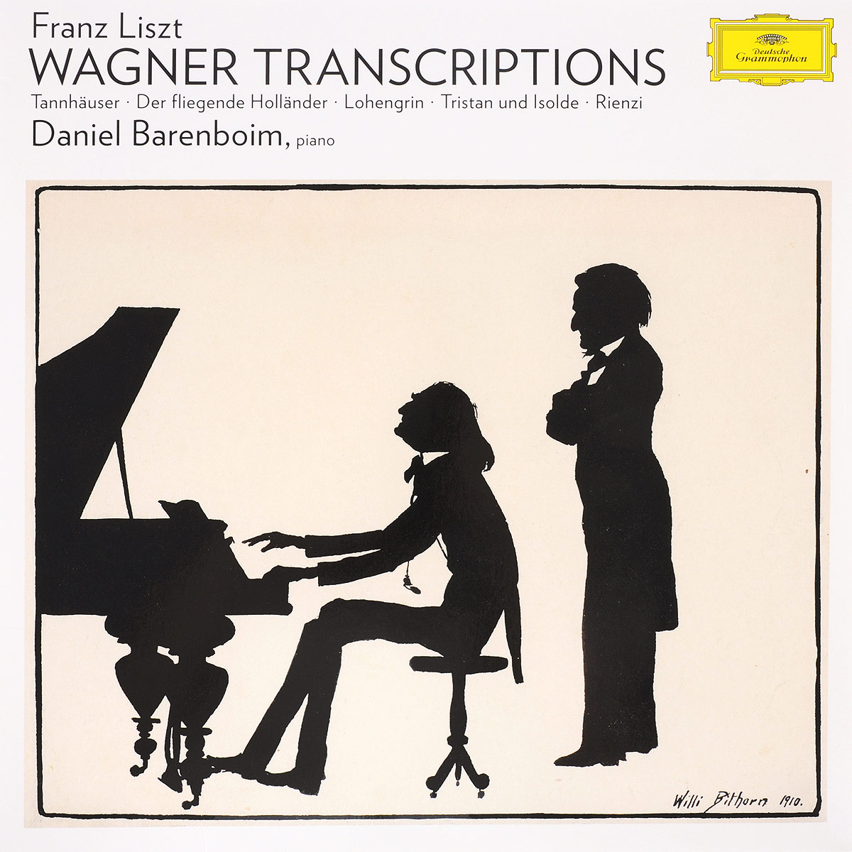 Daniel Barenboim. Liszt. Wagner Transcriptions (LP)