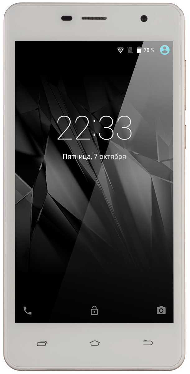 Micromax Сanvas Spark 2Pro Q351, Copper GoldT028361 Micromax Сanvas Spark 2Pro Q351, Copper GoldT028361Производительный смартфон Micromax Сanvas Spark 2Pro Q351 с 4-ядерным процессором, с долгоработающей батареей, 1 ГБ оперативной памяти и 8 ГБ памяти для хранения файлов. Также смартфон поддерживает карты памяти MicroSD объемом до 32 ГБ.Новая операционная система Android Marshmallow отлично впишется в ваш привычный мир, а потрясающе удобный интерфейс облегчит работу.Незачем идти в кинотеатр - Canvas Spark 2 Pro позволяет смотреть все ваши любимые фильмы на 5-дюймовом экране FWVGA.Будьте настоящим профессионалом: Canvas Spark 2 Pro, оснащенный четырехъядерным процессором с частотой 1,2 ГГц, позволит вам одновременно работать с множеством задач.Задняя камера Canvas Spark 2 Pro с разрешением 5 Мпикс позволит вам позировать и делать потрясающие фотографии.Храните все свои медиафайлы во внутренней памяти устройства емкостью 8 ГБ, и вам никогда не придется скучать! А если места недостаточно, поддерживаются карты памяти размером до 32 ГБ.Телефон сертифицирован EAC и имеет русифицированный интерфейс меню и Руководство пользователя.