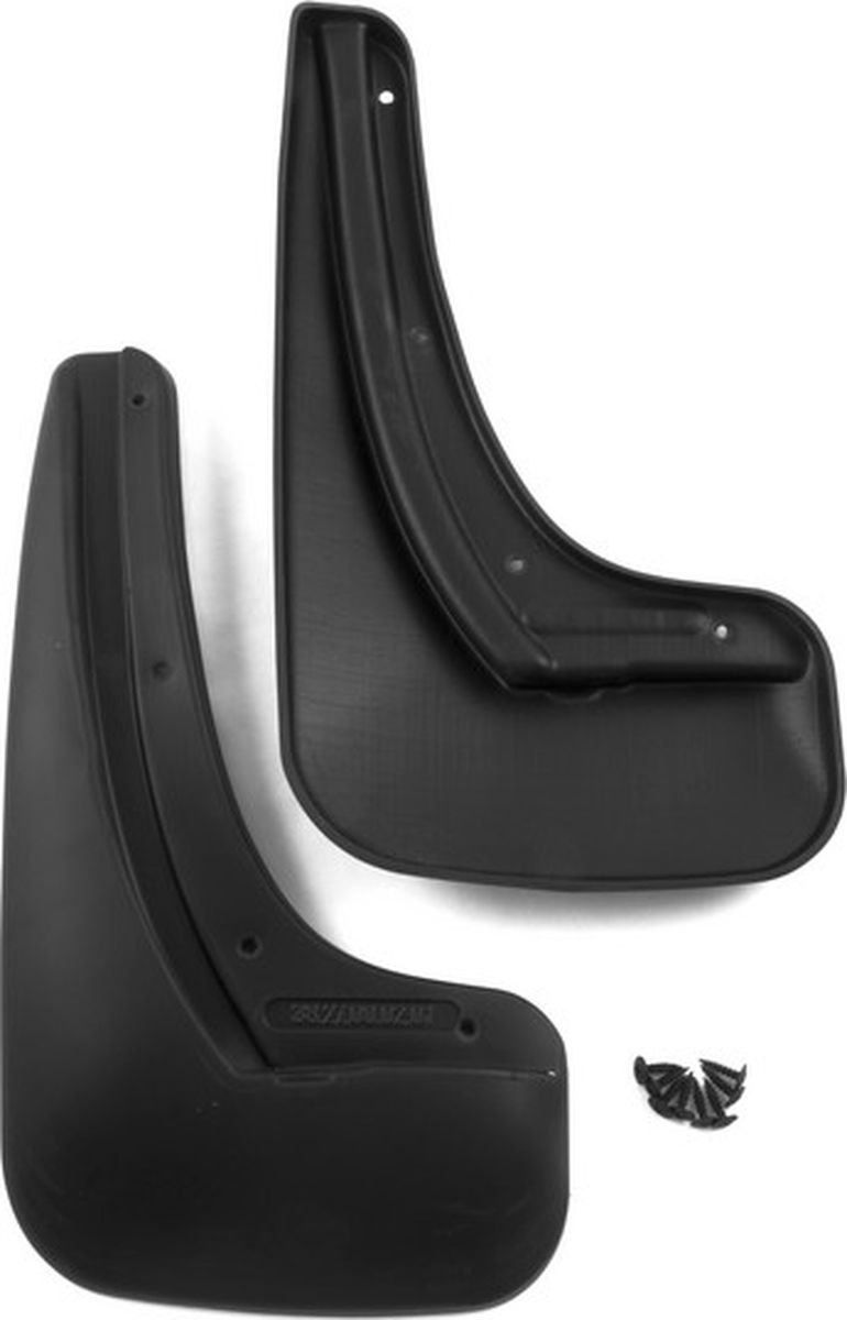 Комплект брызговиков задних Novline-Autofamily для Peugeot 2008 внедорожник, 2014-, 2 штNLF.38.27.E13 Комплект брызговиков задних Novline-Autofamily для Peugeot 2008 внедорожник, 2014-, 2 штNLF.38.27.E13Комплект Novline-Autofamily состоит из 2 задних брызговиков, изготовленных из высококачественного полиуретана. Изделия эффективно защищают кузов автомобиля от грязи и воды, формируют аэродинамический поток воздуха, создаваемый при движении вокруг кузова таким образом, чтобы максимально уменьшить образование грязевой измороси, оседающей на автомобиле. Разработаны индивидуально для каждой модели автомобиля. С эстетической точки зрения брызговики являются завершением колесных арок.