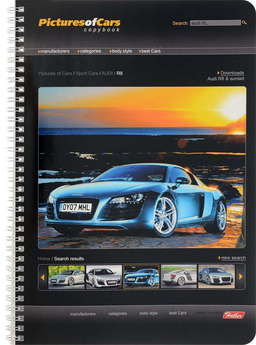 Hatber Тетрадь Web Cars 80 листов в клетку80Т4B1сп Hatber Тетрадь Web Cars 80 листов в клетку80Т4B1спТетрадь Hatber Web Cars отлично подойдет для занятий студенту. Обложка тетради выполнена из плотного толстого картона, позволит сохранить тетрадь в аккуратном состоянии на протяжении всего времени использования. Внутренний блок тетради, соединенный гребнем, состоит из 80 листов белой бумаги в голубую клетку без полей. Также внутренний блок тетради имеет перфорацию под папки формата А4.