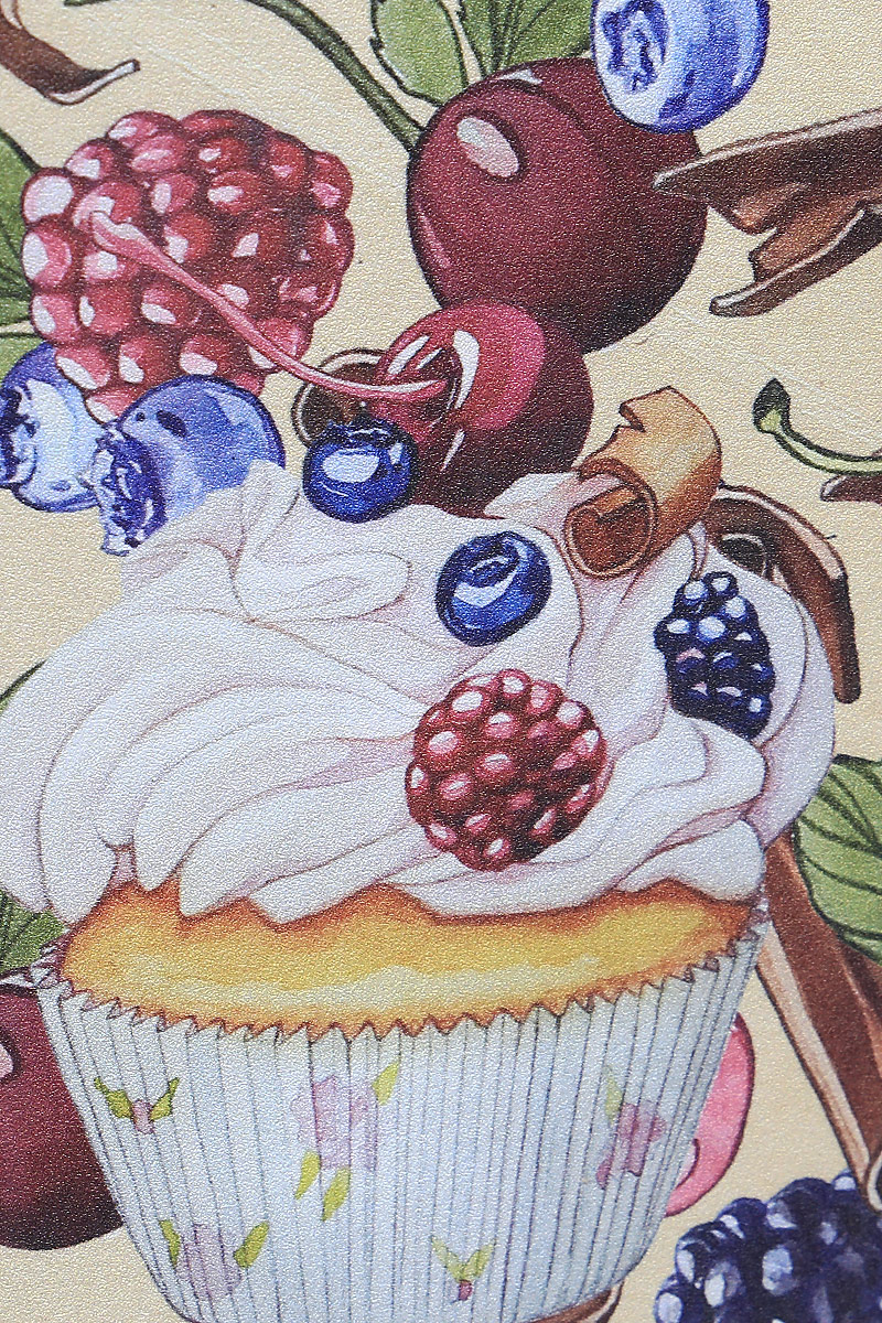 Обложка для документов женская Kawaii Factory "Cupcake", цвет: бежевый. KW066-000006