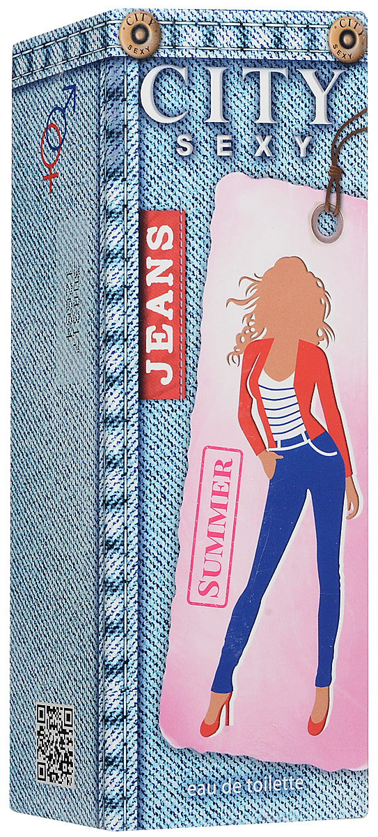 City Sexy Jeans Summer туалетная вода, 60 мл2001012647 City Sexy Jeans Summer туалетная вода, 60 мл2001012647Яркий, искристый аромат CITY SEXY Jeans Summer вдохновлен молодостью, задором, красочным весельем и неповторимой свежестью летних каникул на солнечном морском побережье.Настоящие модницы оценят соблазнительные аккорды лимона, мандарина и зелёного яблока, переходящие в цветочное «сердце» с нежными нотами жасмина и прекрасного пиона. Согревающий чувственный шлейф подарит радостные воспоминания о незабываемых моментах и вдохновит на новые яркие приключения!