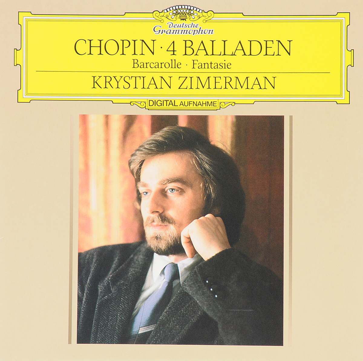 Krystian Zimerman. Chopin. 4 Ballades / Barcarolle / Fantaisie (LP)
