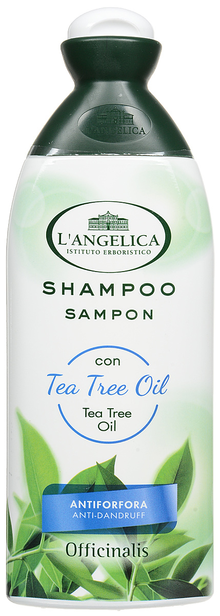 Langelica (0935) Шампунь против перхоти Чайное дерево, 250 мл535-3-09804 Langelica (0935) Шампунь против перхоти Чайное дерево, 250 мл535-3-09804LANGELICA OFFICINALIS.Шампунь против перхоти с маслом чайного дерева.Лечебный шампунь против перхоти содержит масло Melaleuca Altemifolia,известное как масло австралийского чайного дерева-чудо растения.Масло является природным антибактериальным веществом,которое защищает кожу, предотвращая образование перхоти.Регулярное использование шампуня уменьшает появление перхоти.Шампунь рекомендуется для частого использования.Делает волосы здоровыми и полными жизни.Уважаемые клиенты! Обращаем ваше внимание на то, что упаковка может иметь несколько видов дизайна. Поставка осуществляется в зависимости от наличия на складе.