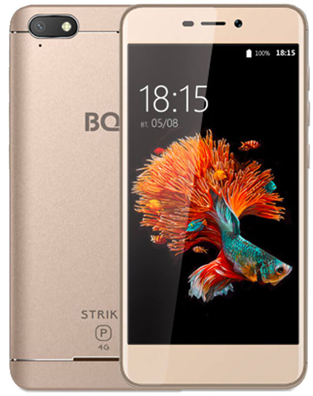 Смартфон BQ 5037 Strike Power 4G, Gold