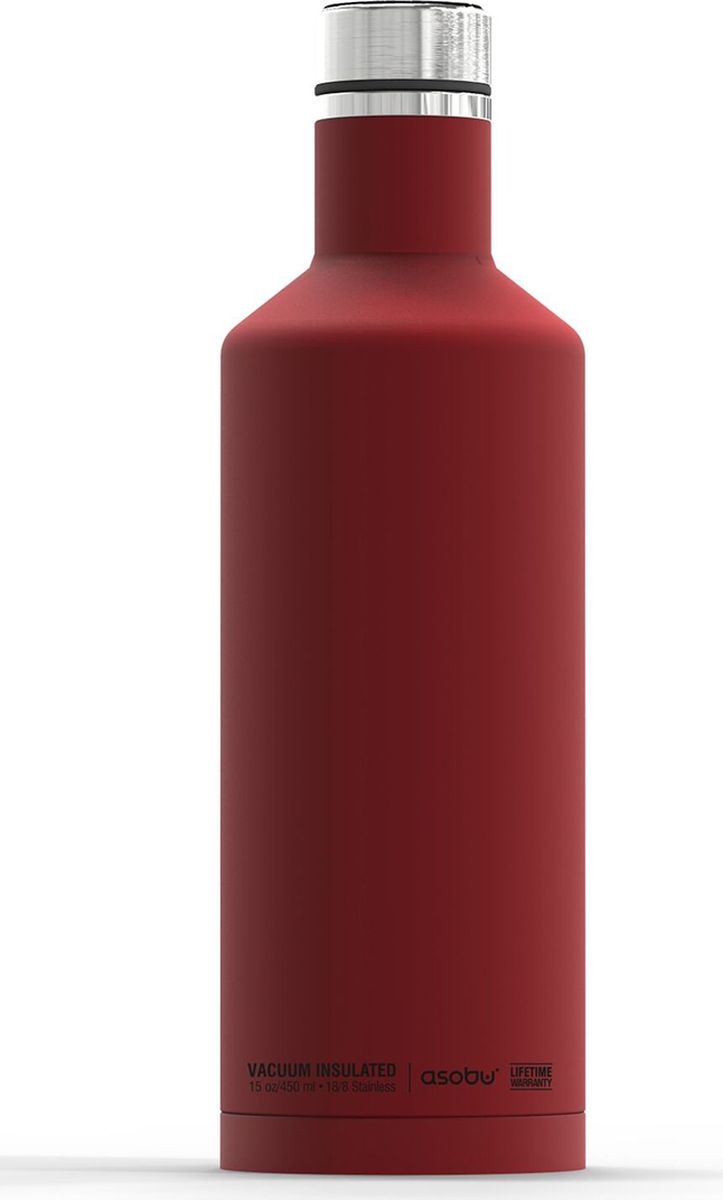 Термобутылка Asobu Times Square Travel Bottle, цвет: красный, 450 млSBV15 red Термобутылка Asobu Times Square Travel Bottle, цвет: красный, 450 млSBV15 redТермобутылка Asobu Times Square Travel Bottle обладает свойфтвомдолговечности, гладкое матовое покрытие выгодно выделяют эту термобутылку для напитков среди других. Строгая обтекаемая форма позволяет легко уложить термобутылку в Ваш багаж, ручную кладь или рюкзак. Times Square Travel Bottle, объемом 450мл., идеально вписывается во все стандартные подстаканники. Прочные двойные стенки из нержавеющей стали с вакуумной изоляцией гарантируют, что ваш напиток останется холодным в течение 24 часов, и горячим до 8 часов. Заявите о себе в офисе, в школе или на работе с Times square travel bottle - термобутылкой для путешествий первого класса! Держит тепло: 8 часовДержит холод: 24 часаВысота: 23,5 смДиаметр: 7,5 см