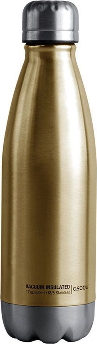 Термобутылка Asobu Central Park Travel Bottle, цвет: золотистый, 0,51 лSBV17 gold-silver Термобутылка Asobu Central Park Travel Bottle, цвет: золотистый, 0,51 лSBV17 gold-silverТермобутылка Asobu Central Park Travel Bottle - современная, практичная и экологичная.Central Park является одной из самых инновационных туристических бутылок на рынке сегодня. Гладкий, обтекаемый дизайн, сочетание матовых и глянцевых поверхностей, большой объем - маст-хэв на работе, в путешествиях и школе.Прочная 18/8 конструкция из нержавеющей стали, вакуумная изоляция и двойные стенки позволяют держать напитки горячими в течение 8 часов и холодными в течение 24 часов.Высота : 26 смДиаметр : 8 см