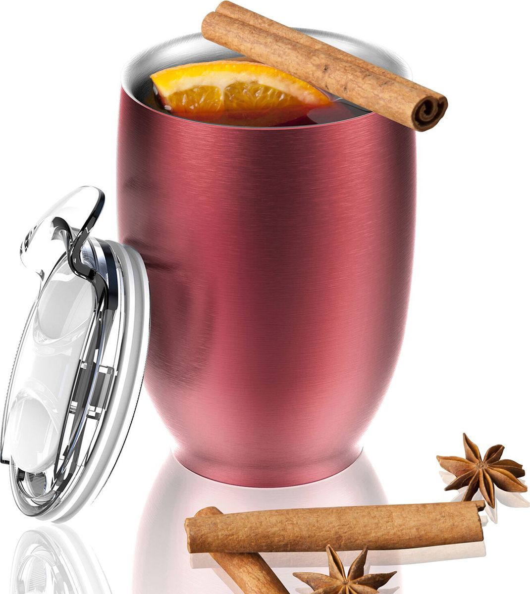 Термокружка Asobu Imperial Beverage, цвет: красный, 300 млVIC3 red Термокружка Asobu Imperial Beverage, цвет: красный, 300 млVIC3 redТермокружка Asobu Imperial Beverage принадлежит к тому типу кружек, которые мы используем дома или на работе. Однако, Imperial beverage обладает рядом преимуществ, выделяющих ее среди прочих.Во-первых, Imperial beverage -это термокружка с двойными стенками и вакуумной изоляцией, которая будет дольше удерживать Ваш напиток горячим. Во-вторых, она изготовлена из 18/8 нержавеющей стали. Безвоздушное пространство между стенками не позволяет кружке нагреваться, и Вы можете пить горячий кофе, не дожидаясь, когда кружка остынет, она всегда остается холодной! В-третьих, крышка изготовлена из легкого и безопасного пластика, она разбирается на составные части, ее удобно мыть, как вручную, так и в посудомоечной машине. Также крышка имеет гибкую ребристую прокладку по краю, позволяющую лучше изолировать напиток. Да, и не обязательно полностью снимать крышку, чтобы попить: на крышке есть отверстие для быстрого доступа к напитку. И, наконец, у этой кружки такой привлекательный внешний вид!Материал: СтальВысота: 13 смДиаметр: 9 см