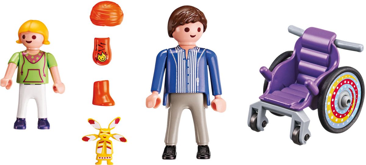 Playmobil Игровой набор Детская клиника Ребенок в коляске