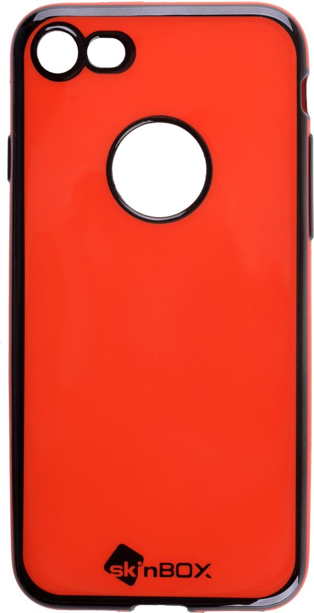 Skinbox Slim Silicone Color чехол для Apple iPhone 7/8, Red2000000132808 Skinbox Slim Silicone Color чехол для Apple iPhone 7/8, Red2000000132808Чехол-накладка Skinbox Slim Silicone Color для Apple iPhone 7/8 обеспечивает надежную защиту корпуса смартфона от механических повреждений и надолго сохраняет его привлекательный внешний вид. Накладка выполнена из высококачественного силикона, плотно прилегает и не скользит в руках. Чехол также обеспечивает свободный доступ ко всем разъемам и клавишам устройства.