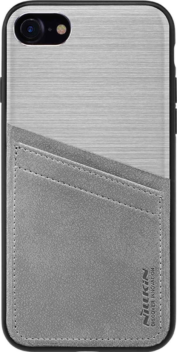 Nillkin Classy Case чехол для Apple iPhone 7/8, Silver2000000125114 Nillkin Classy Case чехол для Apple iPhone 7/8, Silver2000000125114Чехол-накладка Nillkin Classy Case для Apple iPhone 7/8 обеспечивает надежную защиту корпуса смартфона от механических повреждений и надолго сохраняет его привлекательный внешний вид. Накладка выполнена из высококачественного материала, плотно прилегает и не скользит в руках. Чехол также обеспечивает свободный доступ ко всем разъемам и клавишам устройства.