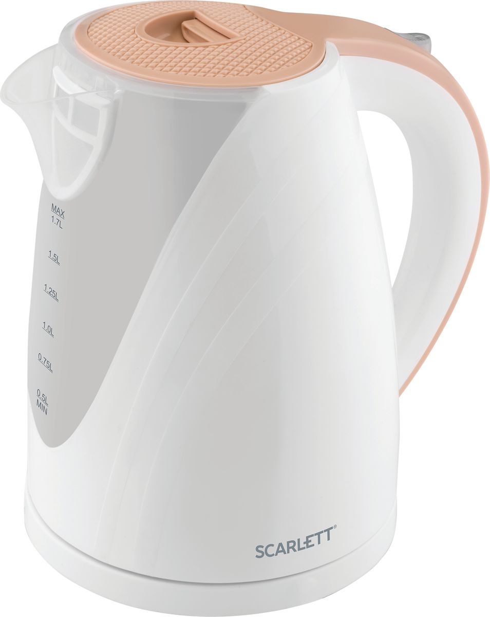 Scarlett SC-EK18P43, White Beige чайник электрический