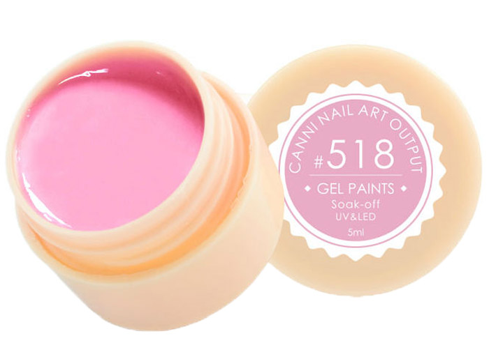 Canni Гель-краска для ногтей Gel Paints, тон № 518, 5 мл13823 Canni Гель-краска для ногтей Gel Paints, тон № 518, 5 мл13823Гель-лак Canni – это покрытие для ногтей нового поколения, которое поставит крест на всех известных Вам ранее проблемах и трудностях использования Гель-лаков. Это самые качественные и самые доступные шеллаки на сегодняшний день. Canni Гель-лак может легко сравниться по качеству с продукцией CND, а в цене и вовсе выигрывает у американского бренда. Предельно простое нанесение, способность к самовыравниванию, отличная пигментация, безопасное снятие, безвредность для здоровья ногтей и огромная палитра оттенков – это далеко не все достоинства Гель-лаков Канни. Каждая женщина найдет для себя в них что-то свое, отчего уже никогда не сможет отказаться.
