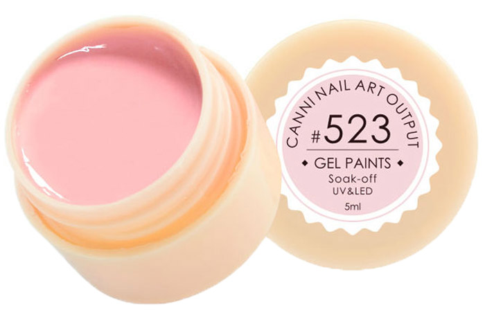 Canni Гель-краска для ногтей Gel Paints, тон № 523, 5 мл13827 Canni Гель-краска для ногтей Gel Paints, тон № 523, 5 мл13827Гель-лак Canni – это покрытие для ногтей нового поколения, которое поставит крест на всех известных Вам ранее проблемах и трудностях использования Гель-лаков. Это самые качественные и самые доступные шеллаки на сегодняшний день. Canni Гель-лак может легко сравниться по качеству с продукцией CND, а в цене и вовсе выигрывает у американского бренда. Предельно простое нанесение, способность к самовыравниванию, отличная пигментация, безопасное снятие, безвредность для здоровья ногтей и огромная палитра оттенков – это далеко не все достоинства Гель-лаков Канни. Каждая женщина найдет для себя в них что-то свое, отчего уже никогда не сможет отказаться.