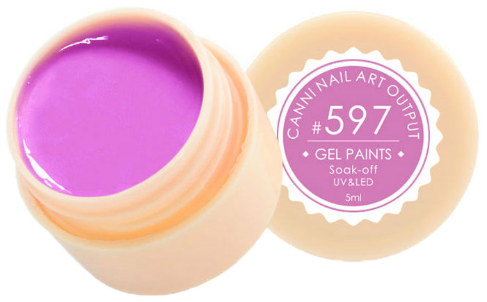 Canni Гель-краска для ногтей Gel Paints, тон № 597, 5 мл11587 Canni Гель-краска для ногтей Gel Paints, тон № 597, 5 мл11587Гель-лак Canni – это покрытие для ногтей нового поколения, которое поставит крест на всех известных Вам ранее проблемах и трудностях использования Гель-лаков. Это самые качественные и самые доступные шеллаки на сегодняшний день. Canni Гель-лак может легко сравниться по качеству с продукцией CND, а в цене и вовсе выигрывает у американского бренда. Предельно простое нанесение, способность к самовыравниванию, отличная пигментация, безопасное снятие, безвредность для здоровья ногтей и огромная палитра оттенков – это далеко не все достоинства Гель-лаков Канни. Каждая женщина найдет для себя в них что-то свое, отчего уже никогда не сможет отказаться.