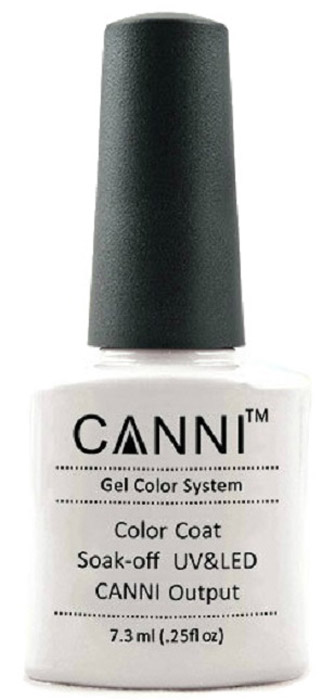 Canni Гель-лак для ногтей Colors, тон №145, 7,3 мл9839 Canni Гель-лак для ногтей Colors, тон №145, 7,3 мл9839Гель-лак Canni – это покрытие для ногтей нового поколения, которое поставит крест на всех известных Вам ранее проблемах и трудностях использования Гель-лаков. Это самые качественные и самые доступные шеллаки на сегодняшний день. Canni Гель-лак может легко сравниться по качеству с продукцией CND, а в цене и вовсе выигрывает у американского бренда. Предельно простое нанесение, способность к самовыравниванию, отличная пигментация, безопасное снятие, безвредность для здоровья ногтей и огромная палитра оттенков – это далеко не все достоинства Гель-лаков Канни. Каждая женщина найдет для себя в них что-то свое, отчего уже никогда не сможет отказаться.