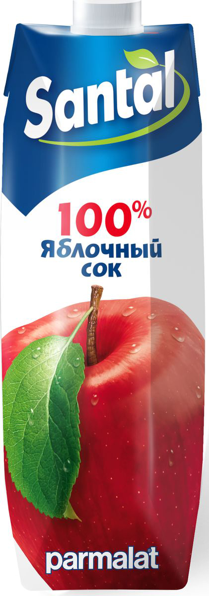 Santal Сок Яблочный, 1 л547716 Santal Сок Яблочный, 1 л547716Яблочный сок для детского питания, осветленный.