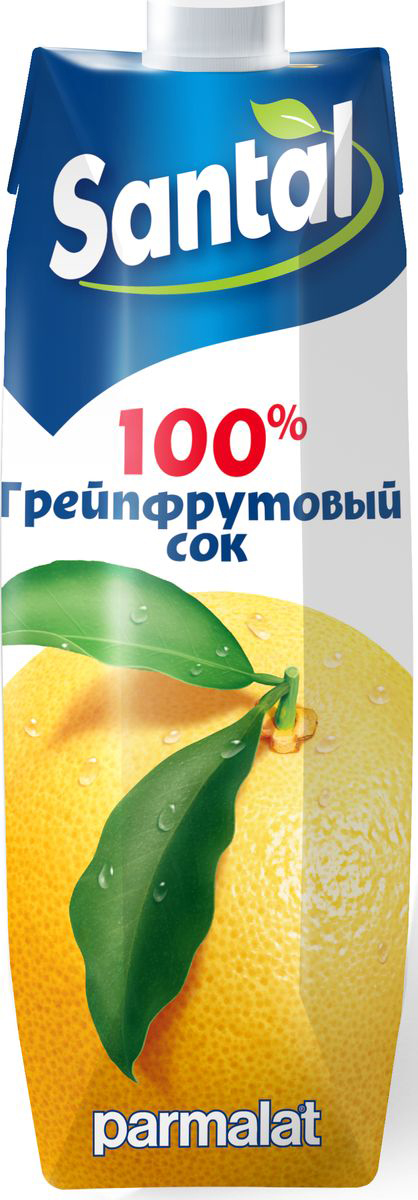 Santal Сок Грейпфрутовый, 1 л547720 Santal Сок Грейпфрутовый, 1 л547720Грейпфрутовый сок для детского питания, восстановленный.