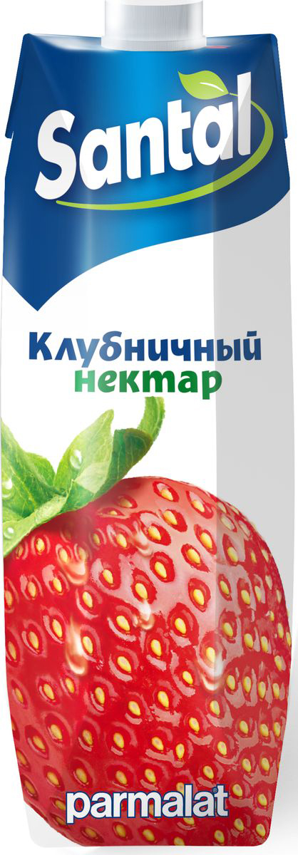 Santal Нектар Клубничный, 1 л547744 Santal Нектар Клубничный, 1 л547744Клубничный нектар для детского питания, осветленный.