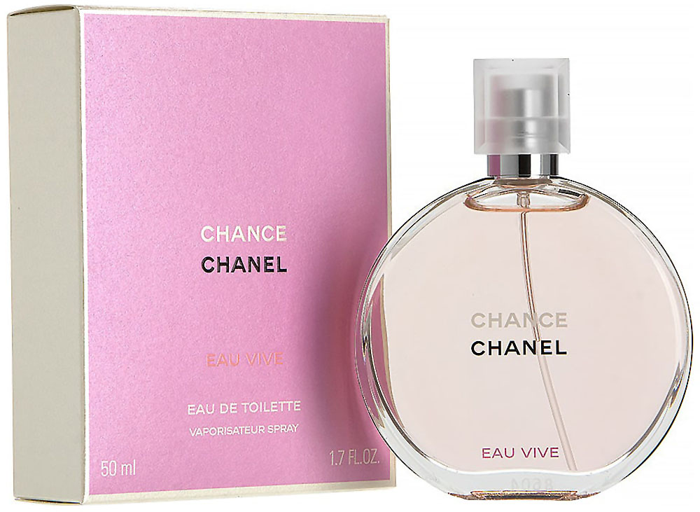 Chanel Chance Eau Vive Туалетная вода, 50 мл chanel туалетная вода chance 15 ml