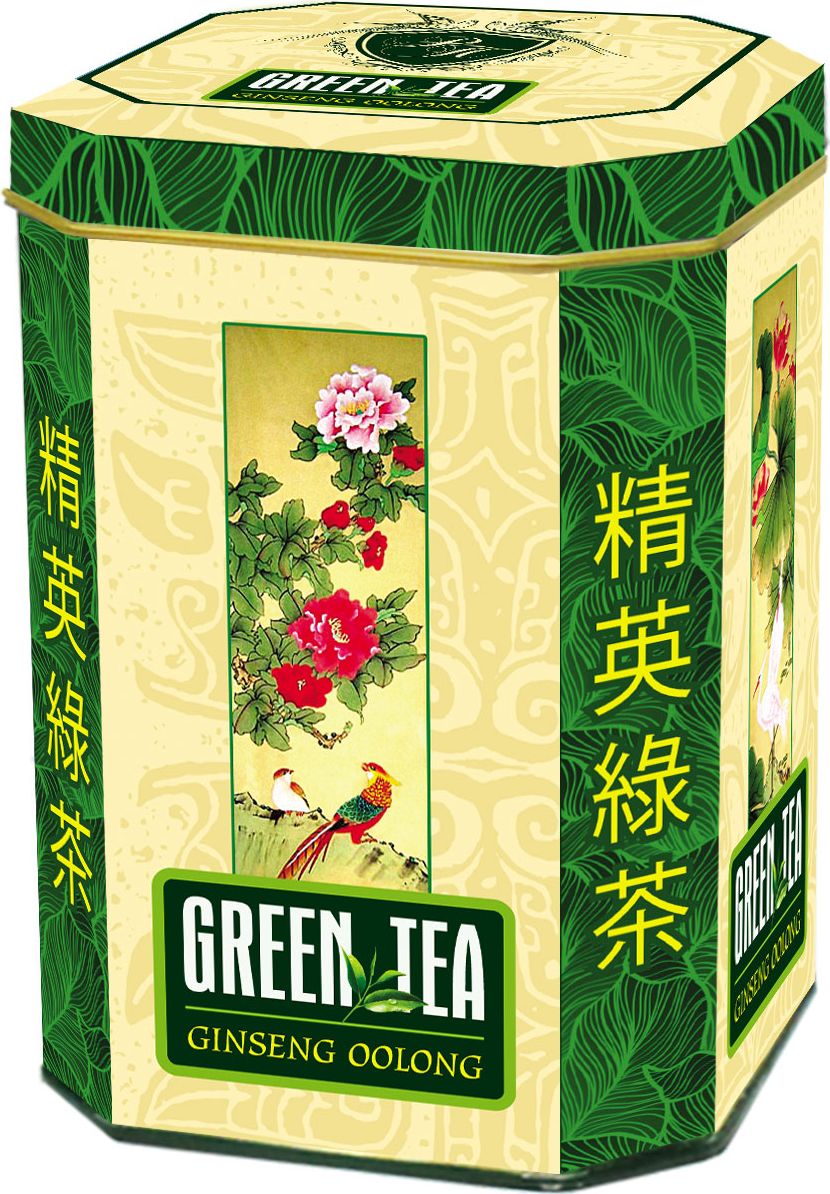 Real Райские птицы листовой зеленый чай Ginseng Oolong, 150 г263 Real Райские птицы листовой зеленый чай Ginseng Oolong, 150 г263Полуферментированный китайский зелёный чай Улун, обработанный вытяжкой из корня женьшеня, в виде комочков из чайных листьев. Заваривать этот чай можно более двух раз. Вкус и аромат - несравненный!
