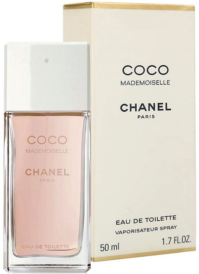 Chanel Mademoiselle Coco Туалетная вода, 50 мл01895 Chanel Mademoiselle Coco Туалетная вода, 50 мл01895Композиция туалетной воды Coco Mademoiselle — это многогранное сочетание контрастов, сливающееся в удивительно нежный и чувственный аромат. Свое звучание роскошный парфюм начинает с искристого сочетания прохладных аккордов бергамота, грейпфрута и апельсина.В сердце аромата сочность цитрусовых нот сменяется цветочным благоуханием. Душистые оттенки розы и итальянского жасмина, смешанные с экзотичным личи, наделяют композицию той самой игривой обольстительностью, которая сводит с ума всех находящихся рядом мужчин.В базе туалетной воды Coco Mademoiselle соединяются притягательные тона пачули, ванили, ветивера и белого мускуса. Они расстилаются по коже своей обладательницы дерзким, но в тоже время сдержанным шлейфом, в котором заключена манящая притягательность молодости.