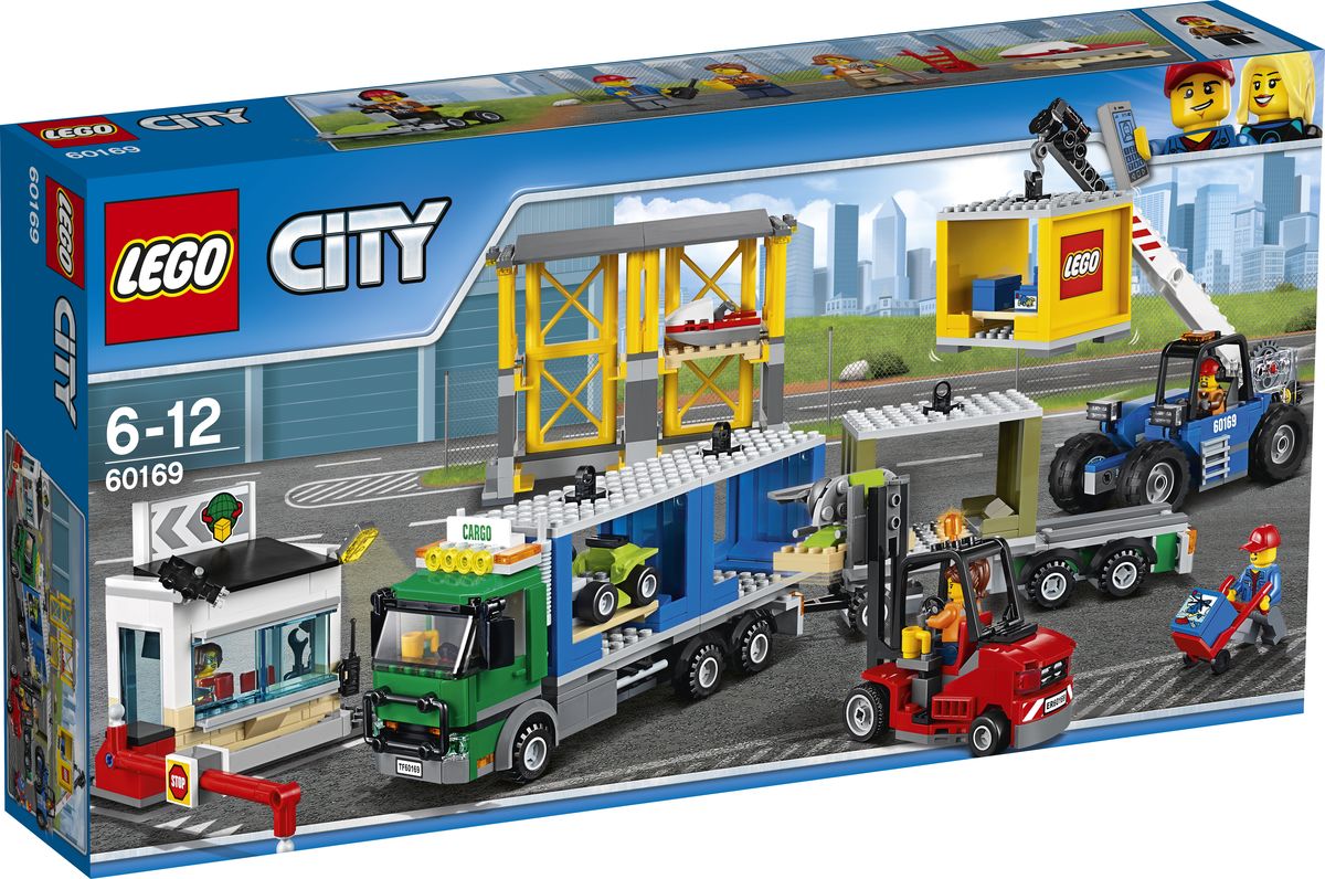 LEGO City Town Конструктор Грузовой терминал 60169