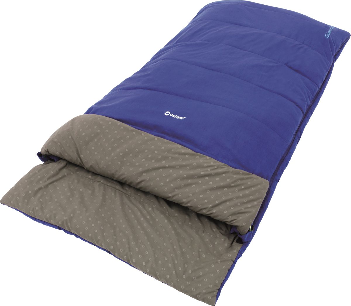 Спальный мешок Outwell Colosseum XL, двусторонняя молния, цвет: синий, 210 x 105 см230181 Спальный мешок Outwell Colosseum XL, двусторонняя молния, цвет: синий, 210 x 105 см230181Спальный мешок Outwell Colosseum XL имеет молнии с двух сторон. Одна молния на всю длину спальника, вторая до половины. В каждом спальном мешке используется двойной слой термоизоляции Isofill, предусмотрен внутренний карман, возможность раскрывания в одеяло и петли для крепления вкладыша.Особенности:Защита молнии для тепла на полную длину.Угловые петли крепления вкладыша.Упаковочный мешок.Расстегнуть и использовать как одеяло.
