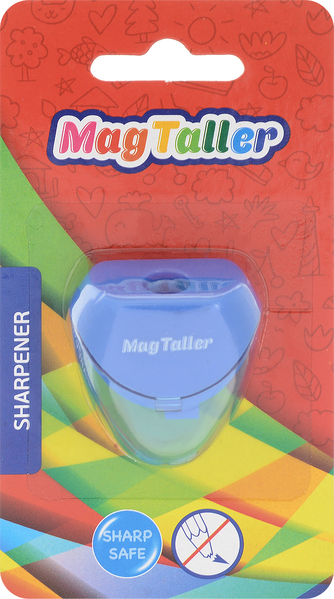 MagTaller Точилка Astia цвет синий604204_синий MagTaller Точилка Astia цвет синий604204_синийТочилка MagTaller Astia предназначена для затачивания классических простых и цветных утолщенных карандашей.В наборе точилка из прочного пластика с контейнером для стружек. Острые лезвия обеспечивают высококачественную и точную заточку деревянных карандашей.