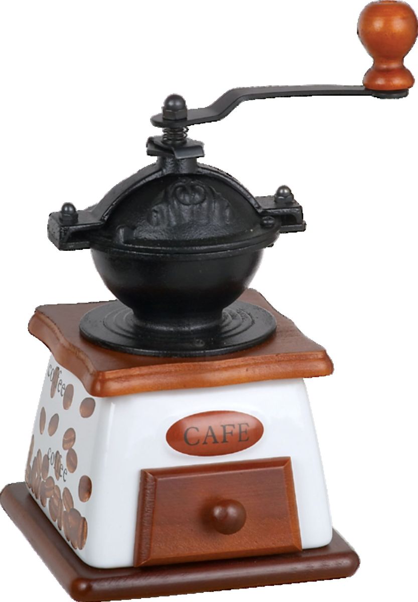 Кофемолка Bekker BK-2523, ручнаяBK-2523 Кофемолка Bekker BK-2523, ручнаяBK-2523Корпус керамический в комбинации с деревом, воронка чугунная, механизм керамический, лоток деревянный, регулировка помола.