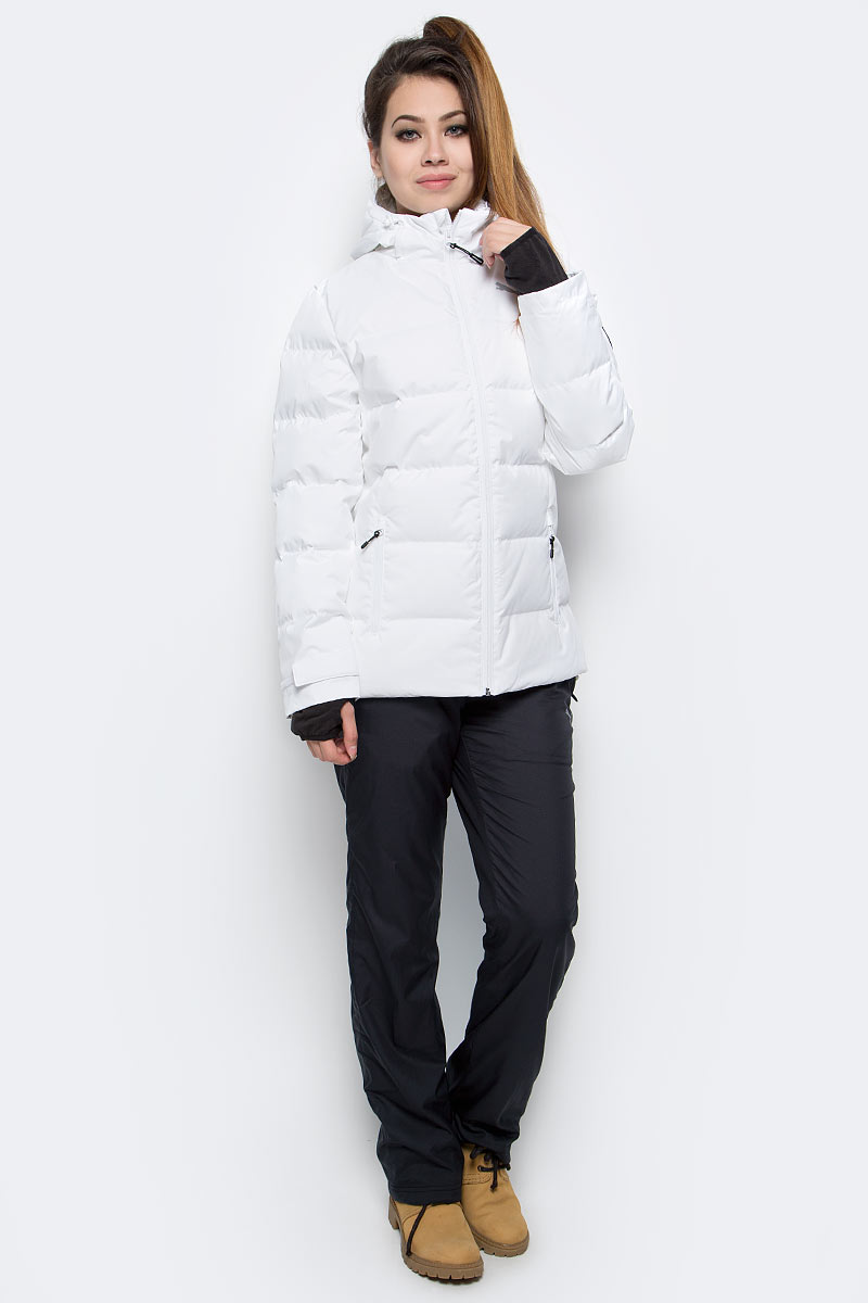 Куртка женская Puma Active Protective Down Jacket, цвет: белый. 83867802. Размер L (48)838678_02 Куртка женская Puma Active Protective Down Jacket, цвет: белый. 83867802. Размер L (48)838678_02Стильная и теплая женская куртка ACTIVE Protective Down Jacket. Модель декорирована логотипом PUMA, нанесенным методом глянцевой печати, а также силиконовой эмблемой PUMA. Модель изготовлена с использованием технологии stormCELL из водонепроницаемых, но в то же время дышащих материалов, способных справиться с любой непогодой. Среди других отличительных особенностей модели - капюшон изменяемой формы с затягивающимися шнурами, снабженными стопорами, ветрозащитный клапан и наращённый спереди ворот, надежно закрывающий шею и подбородок, язычки застежек-молний из светоотражающего материала, манжеты на застежке-липучке, вторые удлиненные манжеты из эластичного материала с отверстием для большого пальца, боковые карманы на молнии с односторонней подкладкой из флиса, подол с кулиской и затягивающимся шнуром со стопорами для регулирования посадки, петля для вешалки, висячий ярлык с указанием состава наполнителя.
