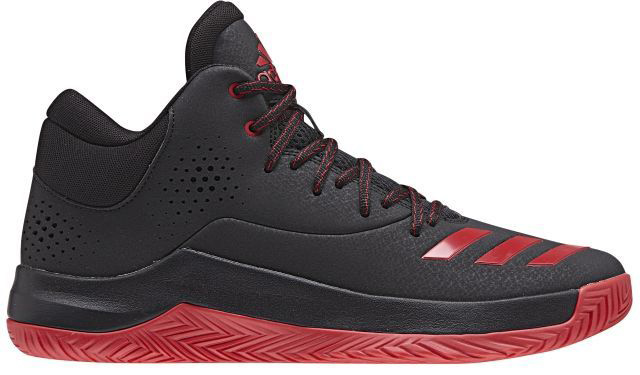 Кроссовки для баскетбола мужские Adidas Court Fury 2017, цвет: черный, красный. BY4189. Размер 9,5 (42,5)BY4189 Кроссовки для баскетбола мужские Adidas Court Fury 2017, цвет: черный, красный. BY4189. Размер 9,5 (42,5)BY4189Правильные кроссовки помогут вам показать все, на что вы способны, где бы вы ни играли. Кроссовки Court Fury 2017 от Adidas - баскетбольная модель с верхом из синтетических материалов дополнена вставкой ADIPRENE+ для оптимальной амортизации. Износостойкая подошва ADIWEAR обладает повышенной прочностью и выдерживает ежедневные тренировки.Внутренняя отделка выполнена из текстиля для наибольшего комфорта. Резиновая подошва с рельефным протектором обеспечивает идеальное сцепление с поверхностью.
