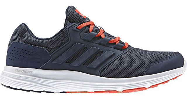 Кроссовки для бега мужские Adidas Galaxy 4 M, цвет: темно-синий. BY2860. Размер 12 (46)BY2860 Кроссовки для бега мужские Adidas Galaxy 4 M, цвет: темно-синий. BY2860. Размер 12 (46)BY2860Удобные кроссовки для треккинга adidas Galaxy 4 с промежуточной подошвой CloudFoam для лучшей амортизации. Модель выполнена из сетчатого текстиля, оформлена фирменными нашивками из полимера и искусственной кожи. Шнурки надежно зафиксируют модель на ноге. Внутренняя поверхность из сетчатого текстиля комфортна при движении. Стелька выполнена из легкого ЭВА-материала с поверхностью из текстиля. Подошва изготовлена из высококачественной легкой резины. Поверхность подошвы дополнена рельефным рисунком.