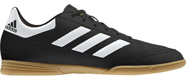 Кроссовки для футзала мужские Adidas Goletto Vi In, цвет: черный, белый. AQ4289. Размер 11,5 (45)AQ4289 Кроссовки для футзала мужские Adidas Goletto Vi In, цвет: черный, белый. AQ4289. Размер 11,5 (45)AQ4289Кроссовки для зала от всемирно известного спортивного бренда adidas выполнены из качественного синтетического материала. Модель оформлена фирменными нашивками и надписями. Шнурки надежно зафиксируют модель на ноге. Внутренняя поверхность из текстиля комфортна при движении. Подошва изготовлена из высококачественной резины.