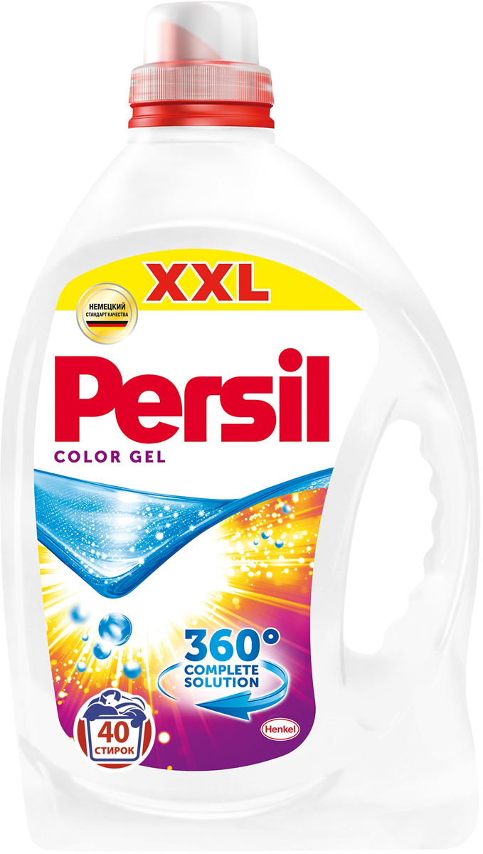Гель для стирки Persil Color Gel, 2,92 л935137 Гель для стирки Persil Color Gel, 2,92 л935137Persil Color Gel –концентрированный гель для стирки цветных вещей.Эффективно отстирывает даже самые сложные пятна, благодарявходящему в его состав жидкому пятновыводителю. Сохраняет цвета яркими.