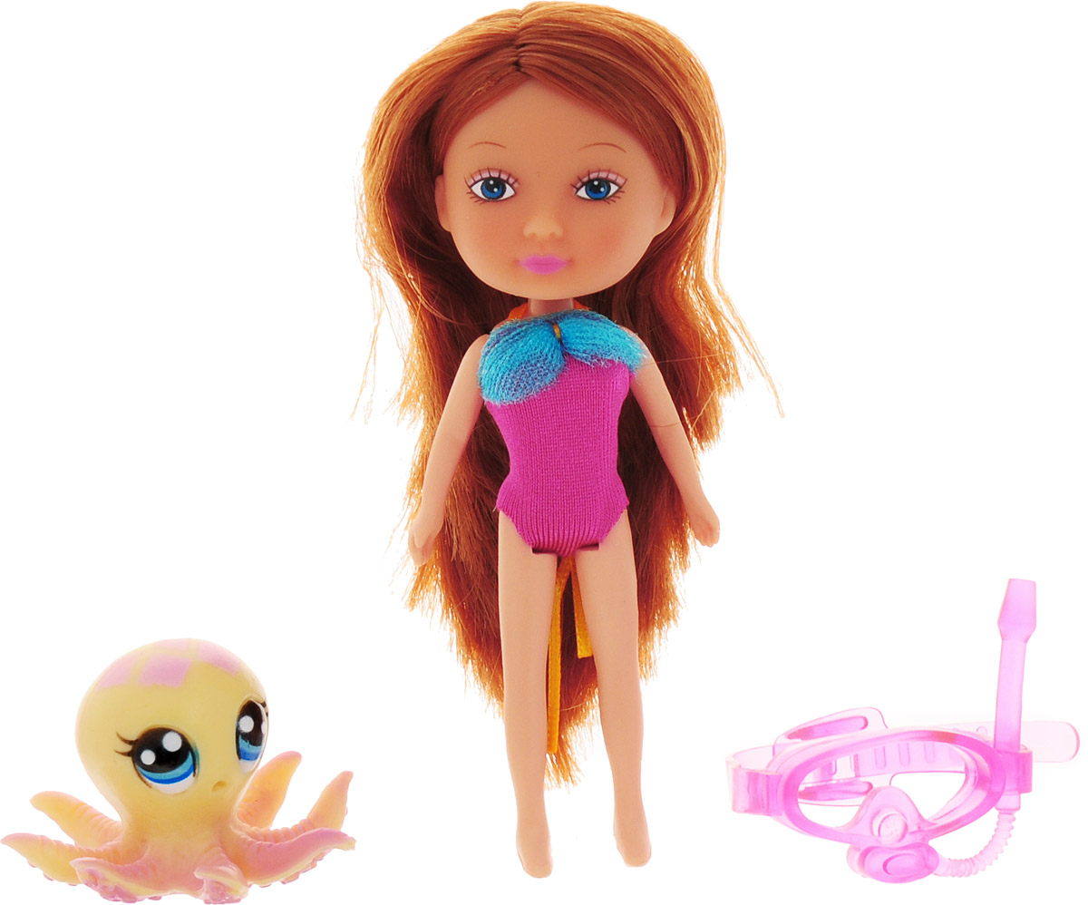 Veld-Co Мини-кукла Mona с осьминогом