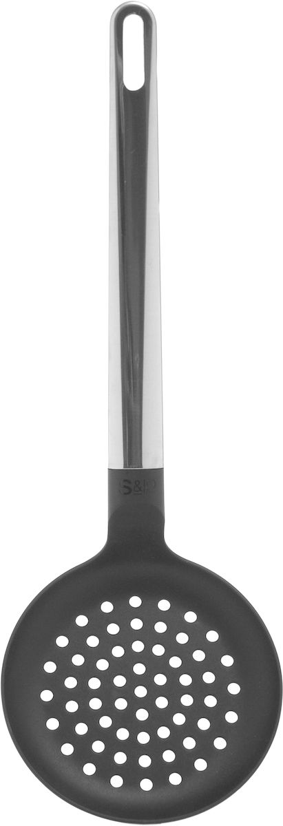 Шумовка Salt&Pepper Tools, цвет: черныйBAM37887 Шумовка Salt&Pepper Tools, цвет: черныйBAM37887Кухонные принадлежности, поварские инструменты - необходимые помощники для облегчения жизни на кухне. Эта коллекция содержит все необходимые инструменты. Эффективные кухонные аксессуары выполнены в классическом черном цвете и из нержавеющей стали.