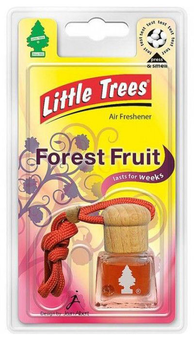 Ароматизатор подвесной жидкостной Little Trees Bottle. Лесные ягодыC06 Ароматизатор подвесной жидкостной Little Trees Bottle. Лесные ягодыC06Жидкостный подвесной ароматизатор нейтрализует неприятные запахи, освежая воздух в помещении или в салоне автомобиля. Может использоваться как в автомобиле, так и в доме и офисе. Освежитель воздуха имеет индивидуальный дизайн. Обладает приятным ароматом, имеет ниточку для подвешивания.