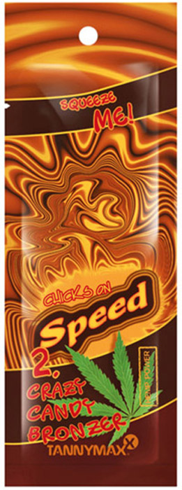 Tannymaxx Турбо-бронзатор 4-х кратного воздействия Chicks On Speed Crazy Candy Bronzer, с маслом конопли, 15 мл
