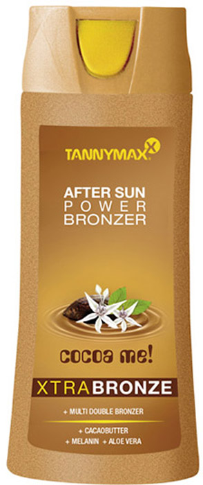 Tannymaxx Крем после загара Classic After Sun Power Bronzer, с бронзатором 4-х кратного воздействия со Slimming-эффектом, 250 мл1825 Tannymaxx Крем после загара Classic After Sun Power Bronzer, с бронзатором 4-х кратного воздействия со Slimming-эффектом, 250 мл1825Идеальное завершение Вашего загара! Обеспечивает превосходный основной уход и продлевает жизнь Вашему загару, поддерживая глубокий темный оттенок благодаря бронзатору 4-х кратного воздействия. Комплекс карнитина и кофеина заряжает кожу энергией и оказывает slimming-эффект. Масло ши и Алоэ вера тонизируют и увлажняют кожу, защищают ее от свободных радикалов, увеличивают синтез коллагена. Масло какао интенсивно питает кожу, делая ее гладкой и бархатистой. Витамины А, С и Е защищают кожу от потери влаги и от неблагоприятных факторов окружающей среды.