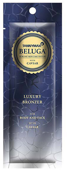 Tannymaxx Крем-ускоритель для загара Beluga Luxury Bronzer, с бронзатором двойного действия с экстрактом икры и инновационной формулой TMX Hydro Complex, 15 мл2620 Tannymaxx Крем-ускоритель для загара Beluga Luxury Bronzer, с бронзатором двойного действия с экстрактом икры и инновационной формулой TMX Hydro Complex, 15 мл2620Beluga Luxury Bronzer обеспечивает естественный, идеально равномерный загар и высококлассный уход, сочетая все преимущества высококачественных компонентов в одном продукте. В состав входит бронзатор двойного действия (карамель, ДГА), который придает коже красивый темный оттенок, одновременно ускоряя естественный загар кожи на солнце или в солярии. Ваш загар выглядит равномерным и ухоженным. Экстракт икры оказывает стимулирующее воздействие и питает клетки кожи, а масло жожоба и алое вера обеспечивают расслабление и увлажнение Вашей кожи. TMX Hydro Complex объединяет эти высококачественные действующие вещества в единый комплекс, обеспечивающий удержание влаги в течение 24 часов. При этом витамины E, A и D защищают кожу от свободных радикалов. Подходит для чувствительной кожи. Для лица и тела.