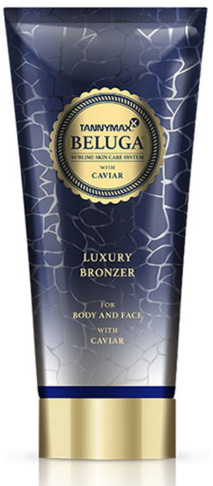 Tannymaxx Крем-ускоритель для загара Beluga Luxury Bronzer, с бронзатором двойного действия с экстрактом икры и инновационной формулой TMX Hydro Complex, 200 мл2625 Tannymaxx Крем-ускоритель для загара Beluga Luxury Bronzer, с бронзатором двойного действия с экстрактом икры и инновационной формулой TMX Hydro Complex, 200 мл2625Beluga Luxury Bronzer обеспечивает естественный, идеально равномерный загар и высококлассный уход, сочетая все преимущества высококачественных компонентов в одном продукте. В состав входит бронзатор двойного действия (карамель, ДГА), который придает коже красивый темный оттенок, одновременно ускоряя естественный загар кожи на солнце или в солярии. Ваш загар выглядит равномерным и ухоженным. Экстракт икры оказывает стимулирующее воздействие и питает клетки кожи, а масло жожоба и алое вера обеспечивают расслабление и увлажнение Вашей кожи. TMX Hydro Complex объединяет эти высококачественные действующие вещества в единый комплекс, обеспечивающий удержание влаги в течение 24 часов. При этом витамины E, A и D защищают кожу от свободных радикалов. Подходит для чувствительной кожи. Для лица и тела.