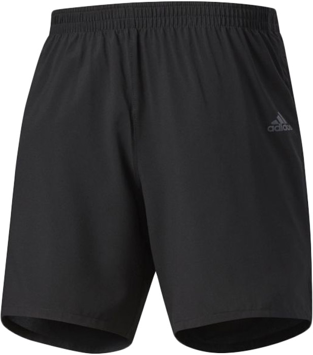 Шорты для бега мужские Adidas Rs Short M, цвет: черный. BJ9339. Размер XXL (60/62)BJ9339 Шорты для бега мужские Adidas Rs Short M, цвет: черный. BJ9339. Размер XXL (60/62)BJ9339Шорты мужские Adidas изготовлены из полиэстера. Эти беговые шорты сохраняют ощущение прохлады и свежести во время ежедневных тренировок. Ткань с технологией climalite быстро и эффективно отводит влагу с поверхности кожи, поддерживая комфортный микроклимат. Непромокаемый карман идеально подходит для ключей, а эластичный пояс на завязках обеспечивает комфортную посадку. Модель дополнена светоотражающими элементами.