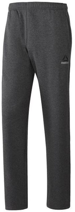 Брюки спортивные мужские Reebok El Oh Flc Pant Sl, цвет: темно-серый. BP9087. Размер XXL (60/62)BP9087 Брюки спортивные мужские Reebok El Oh Flc Pant Sl, цвет: темно-серый. BP9087. Размер XXL (60/62)BP9087Спортивные мужские брюки Reebok выполнены из натурального хлопка с добавлением полиэстера. Модель дополнена по боком прорезными карманами. Эластичный пояс обеспечит оптимальную посадку. Модель дополнена логотипом бренда.