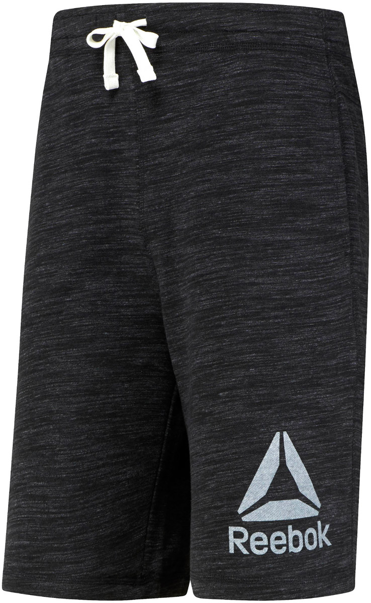 Шорты для бега мужские Reebok El Prime Group Shor, цвет: черный. BP9171. Размер M (48/50)BP9171 Шорты для бега мужские Reebok El Prime Group Shor, цвет: черный. BP9171. Размер M (48/50)BP9171Спортивные шорты Reebok Retro выполнены из высококачественного материала. Модель дополнена внутренними карманами и поясом на шнурке, что делает эти шорты особенно функциональными. Классический крой - шорты не слишком тесные и не слишком свободные. Отлично подходят для тренировок и повседневной носки. Модель оформлена логотипом бренда.