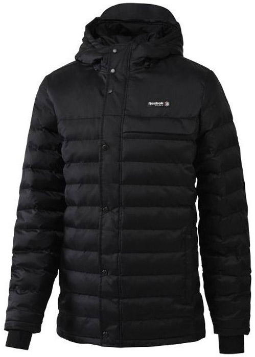 Куртка мужская Reebok F Long Jacket, цвет: черный. BQ2759. Размер S (44/46)BQ2759 Куртка мужская Reebok F Long Jacket, цвет: черный. BQ2759. Размер S (44/46)BQ2759Мужская куртка Reebok выполнена из полиамида. Высокий воротник и эластичные манжеты для защиты от непогоды и оптимальной посадки. Модель застегивается на застежку-молнию и дополнена ветрозащитным клапаном на кнопках. Спереди расположено два прорезных кармана на молниях. Куртка дополнена логотипом бренда.